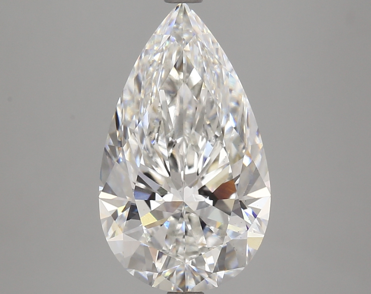 4.71 CT Pear Diamond