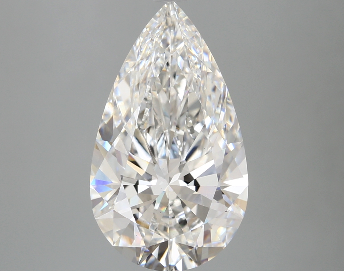4.08 CT Pear Diamond