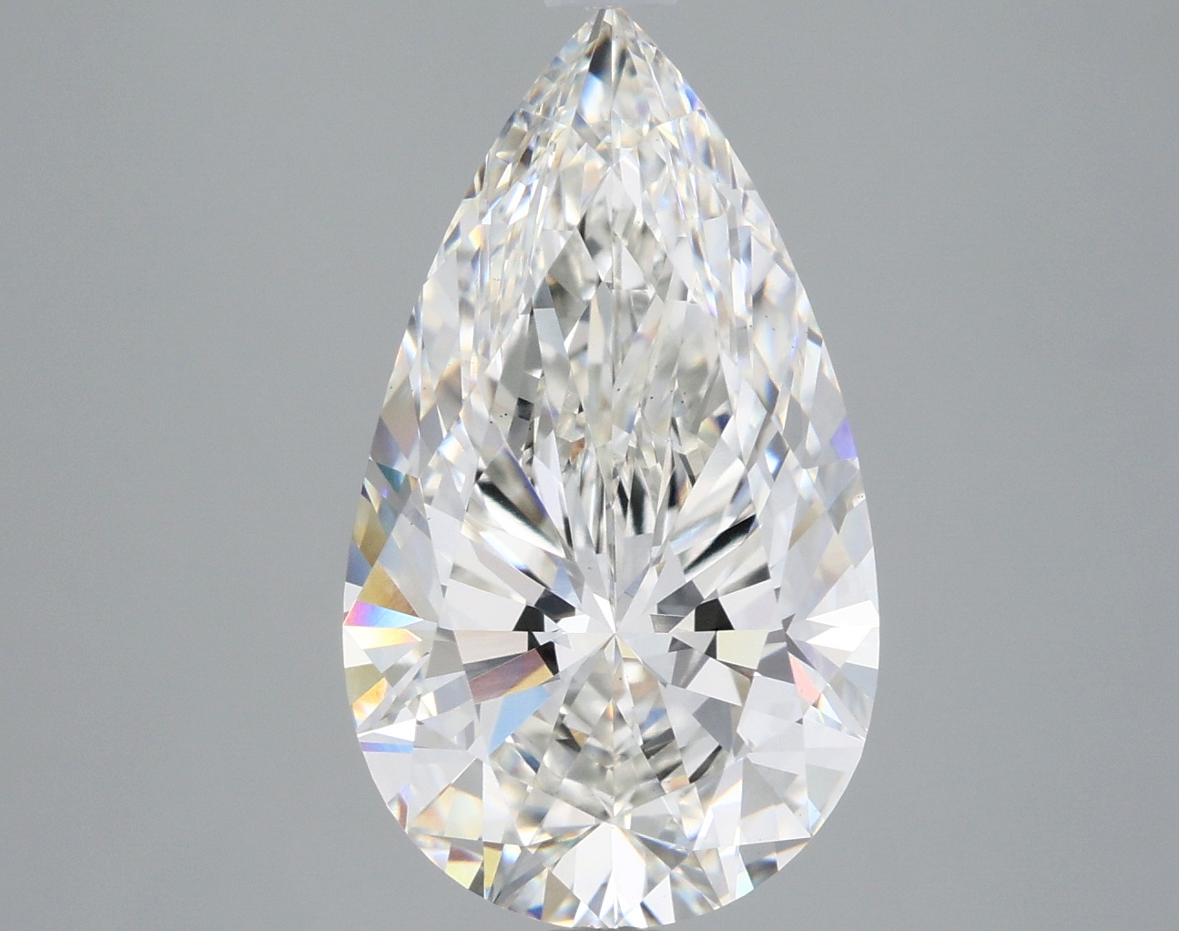 4.08 CT Pear Diamond