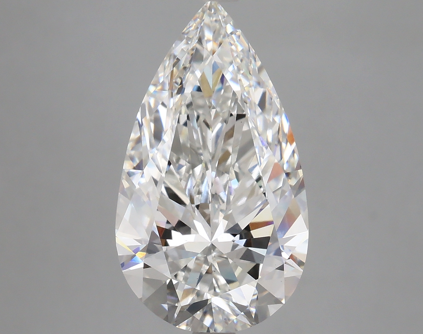 4.86 CT Pear Diamond