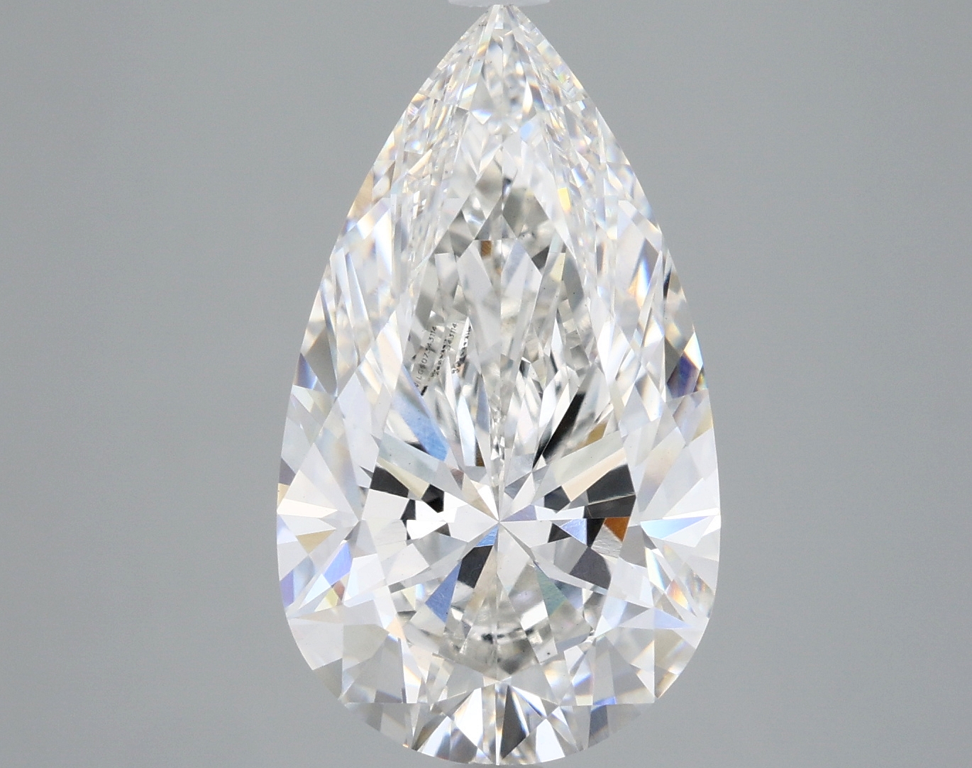 4.87 CT Pear Diamond