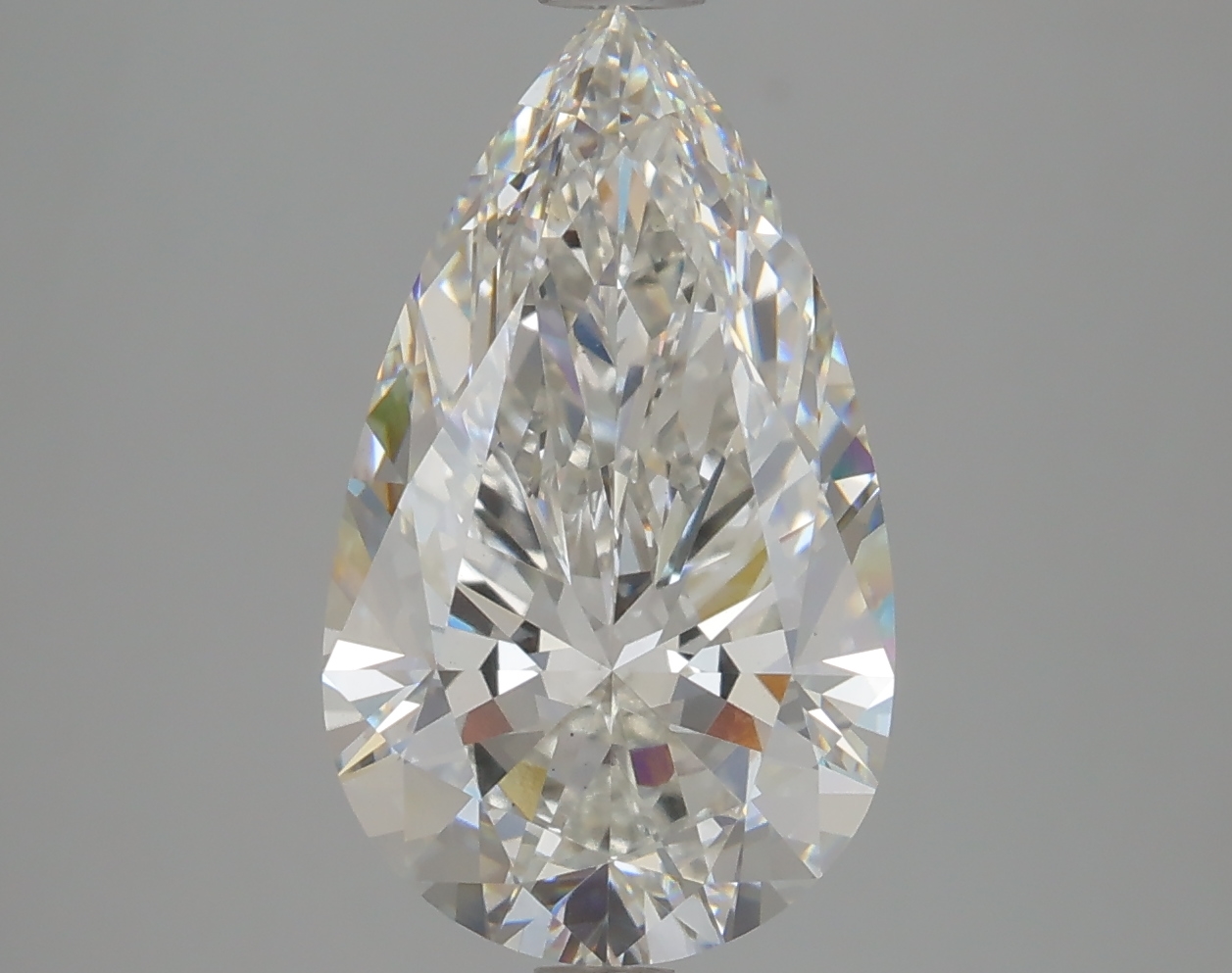 4.09 CT Pear Diamond