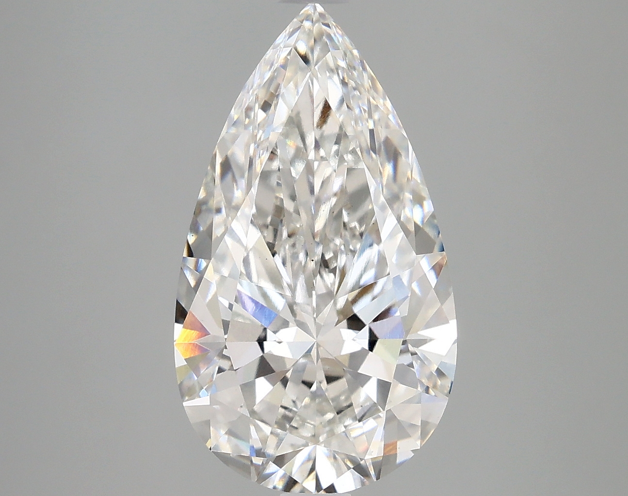 4.08 CT Pear Diamond