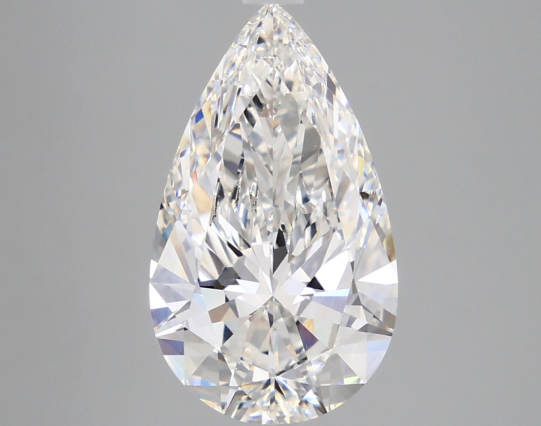 4.09 CT Pear Diamond
