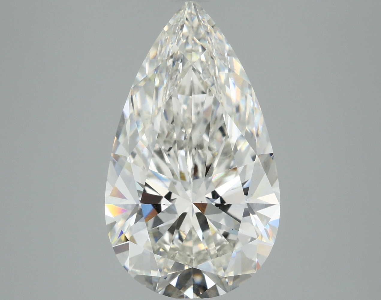 4.09 CT Pear Diamond