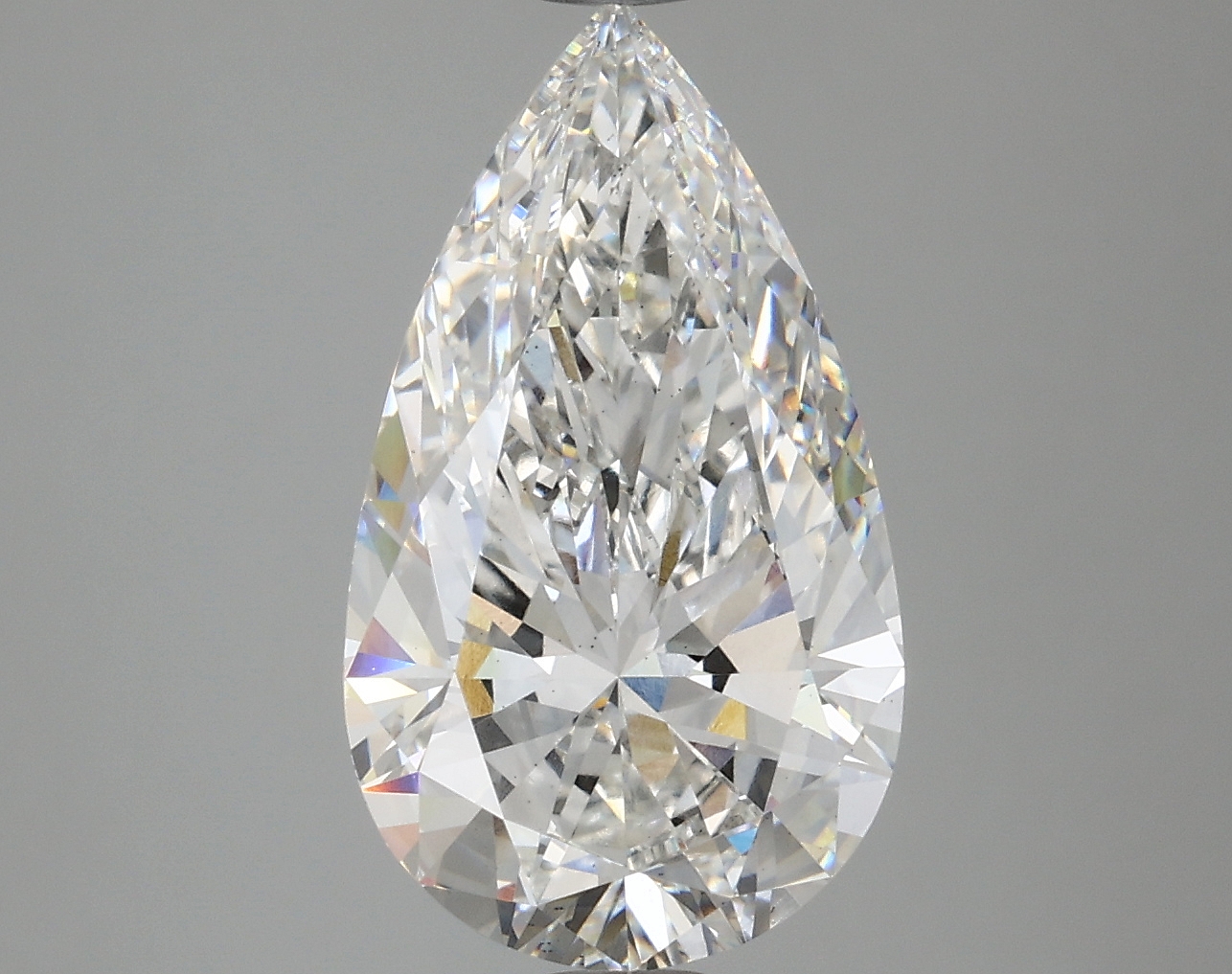 4.08 CT Pear Diamond