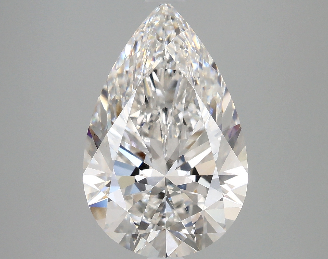 4.87 CT Pear Diamond