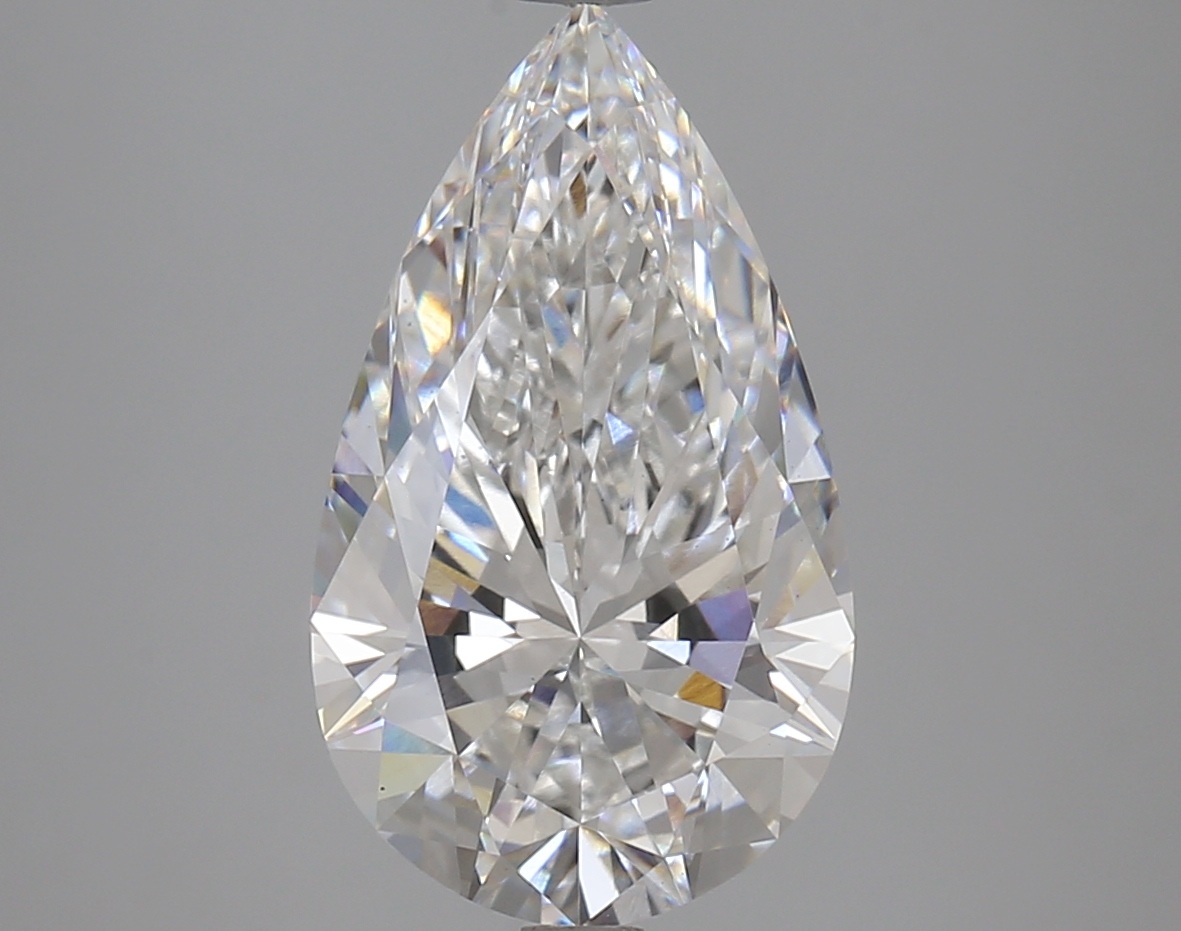 4.42 CT Pear Diamond