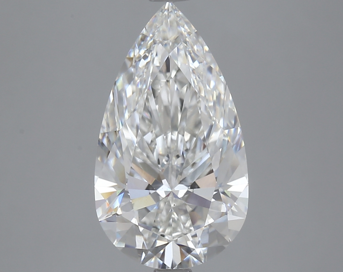 4.02 CT Pear Diamond