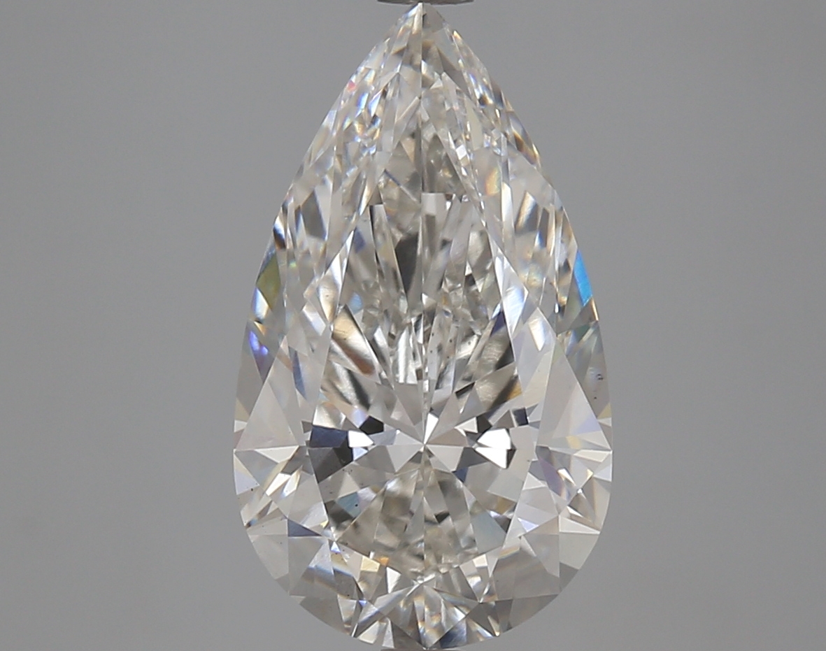 4.09 CT Pear Diamond