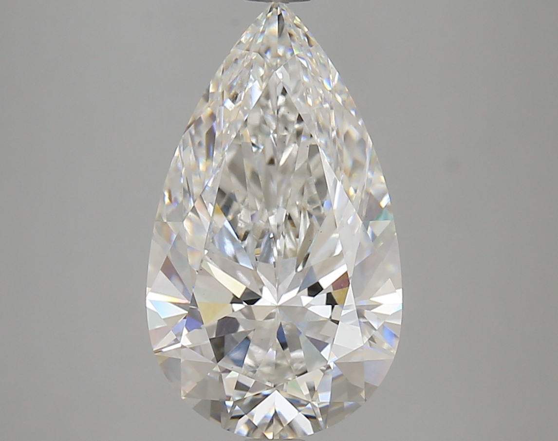 4.09 CT Pear Diamond