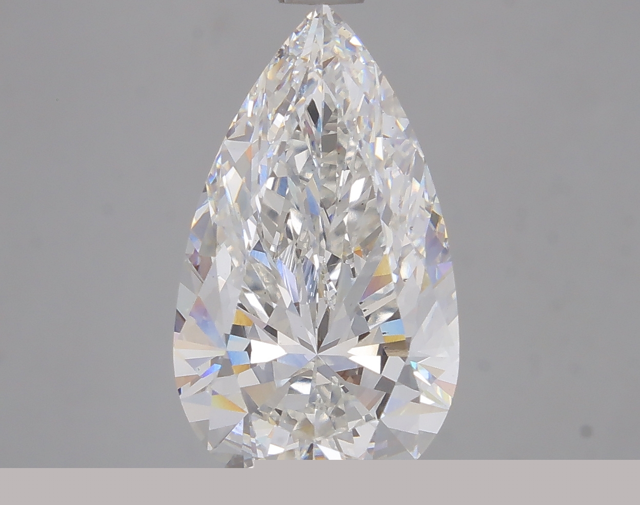 4.38 CT Pear Diamond