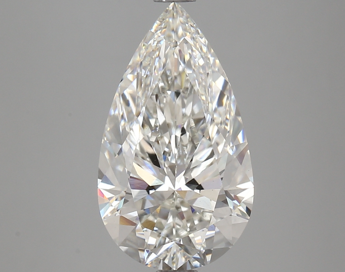 4.10 CT Pear Diamond