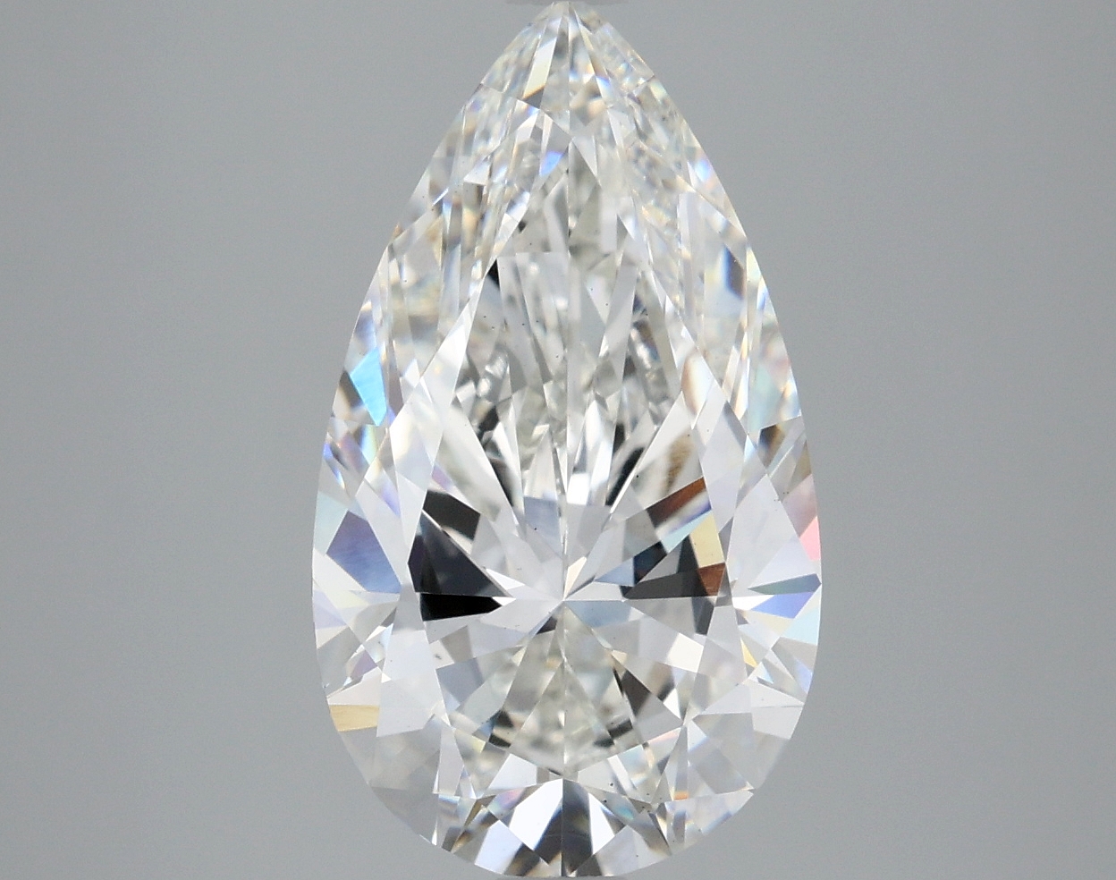 4.08 CT Pear Diamond