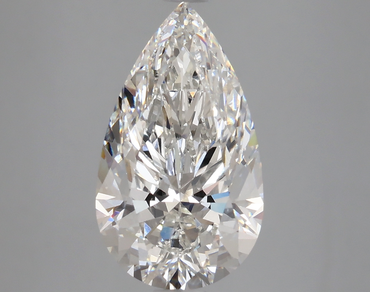 4.09 CT Pear Diamond