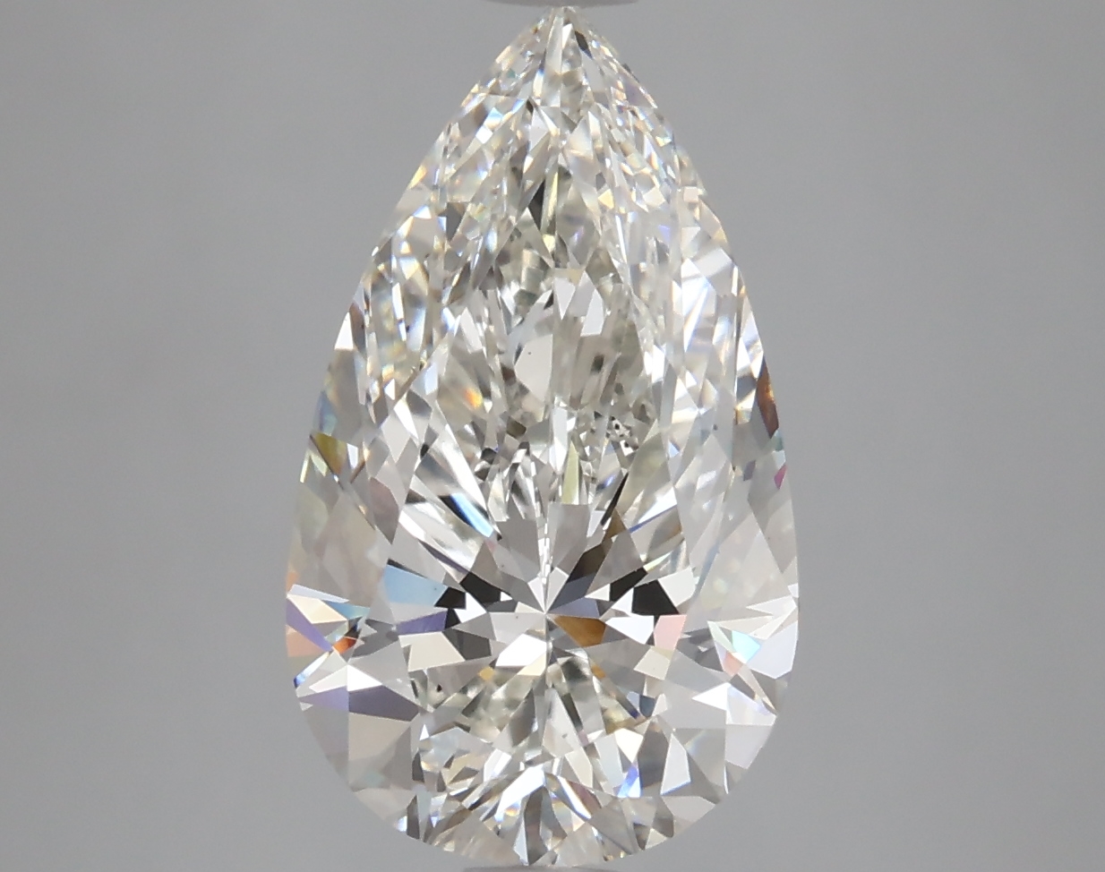 4.08 CT Pear Diamond