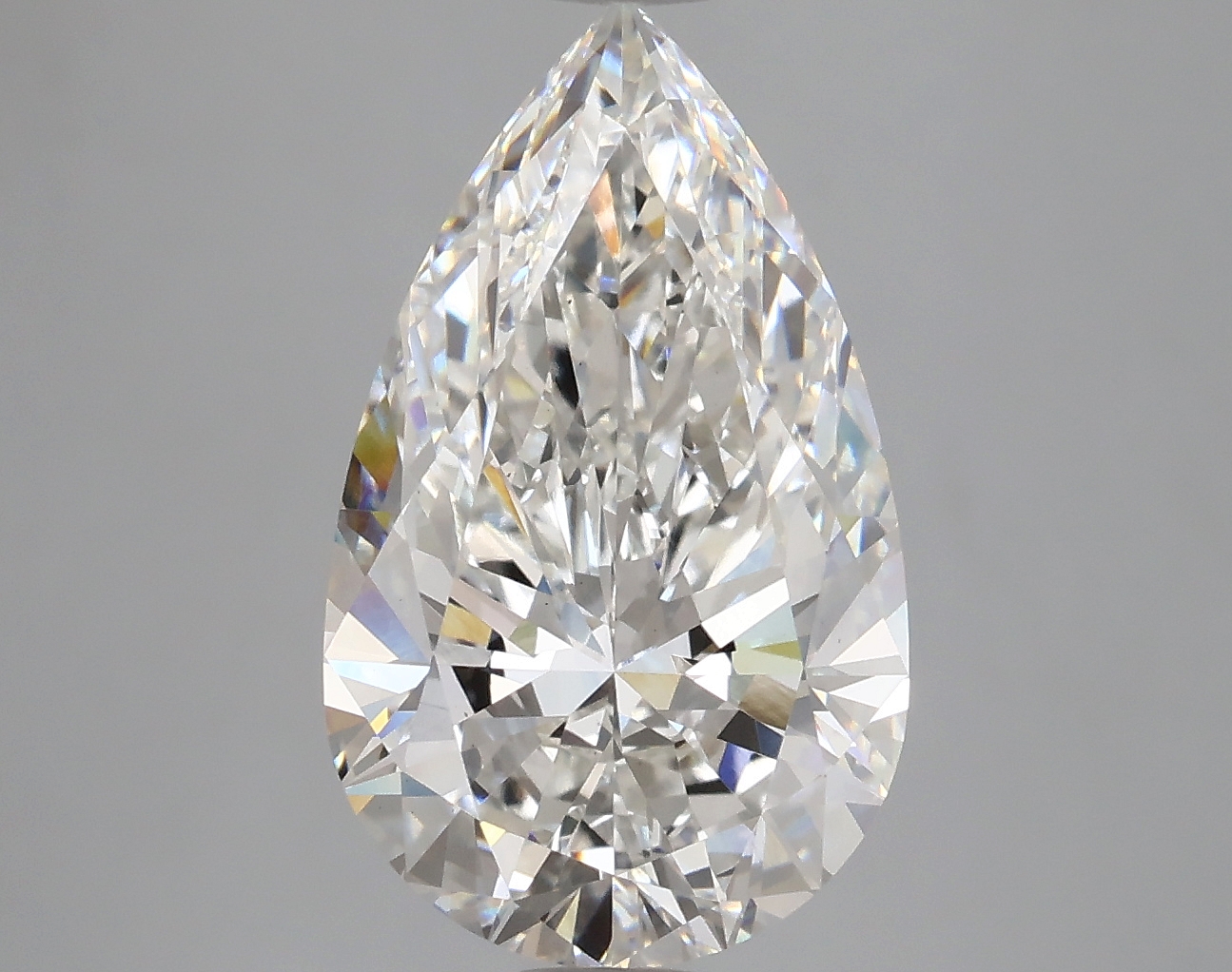4.71 CT Pear Diamond