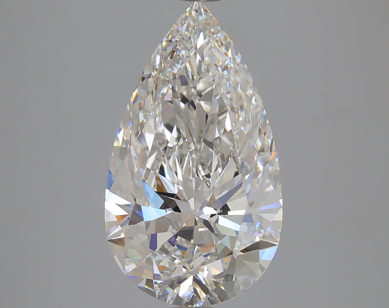 4.09 CT Pear Diamond