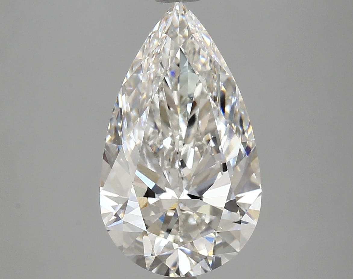 4.18 CT Pear Diamond