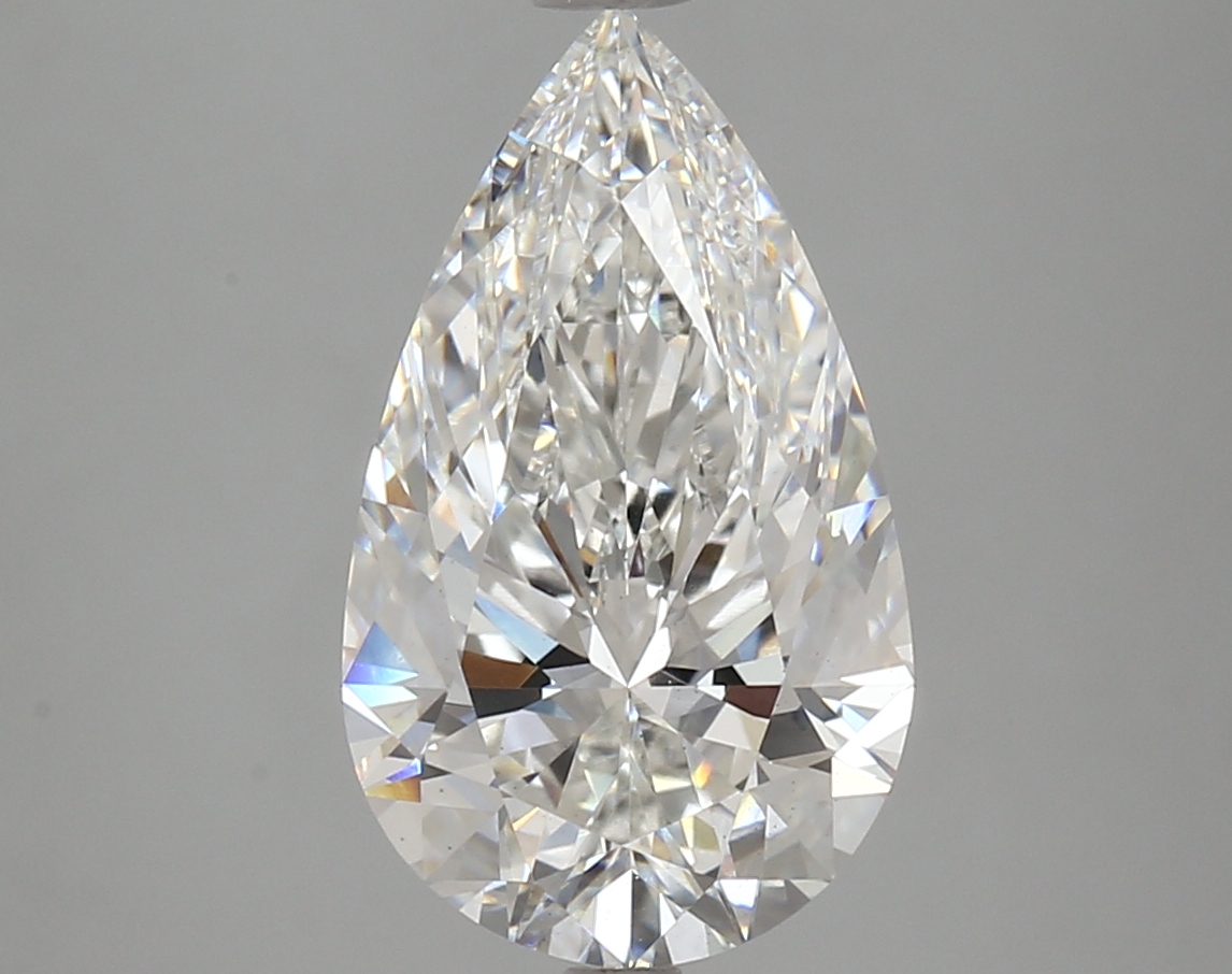 4.08 CT Pear Diamond