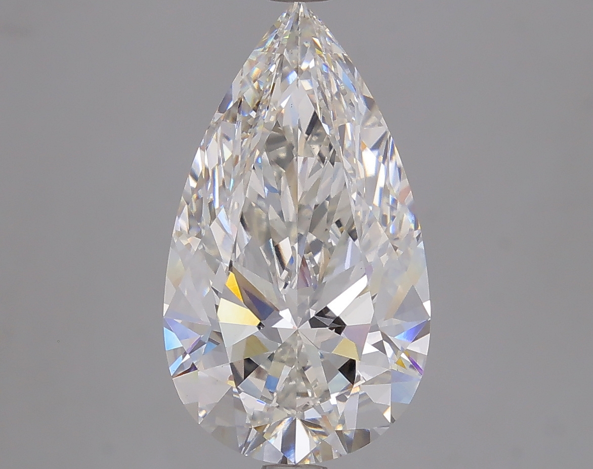 4.17 CT Pear Diamond