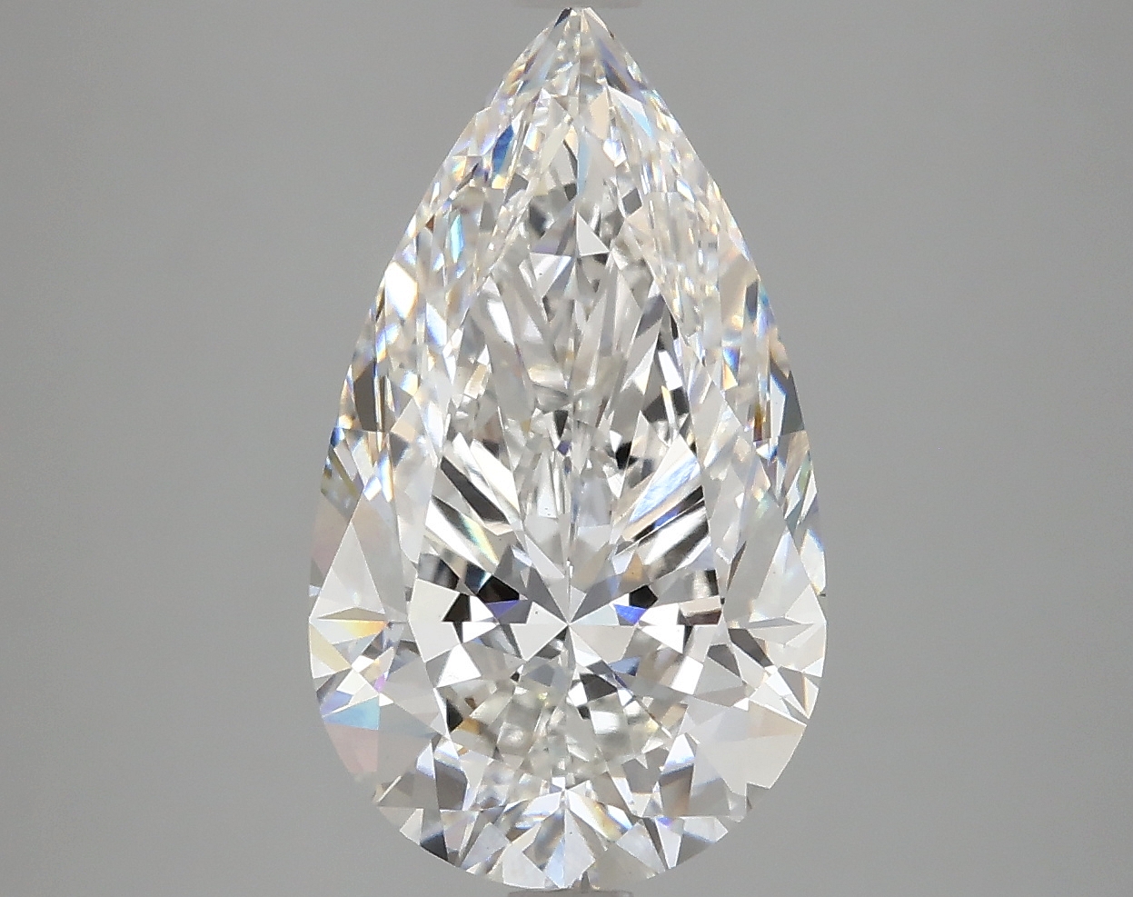 4.18 CT Pear Diamond