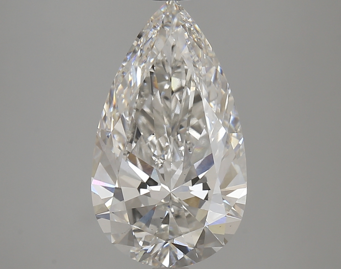 4.09 CT Pear Diamond