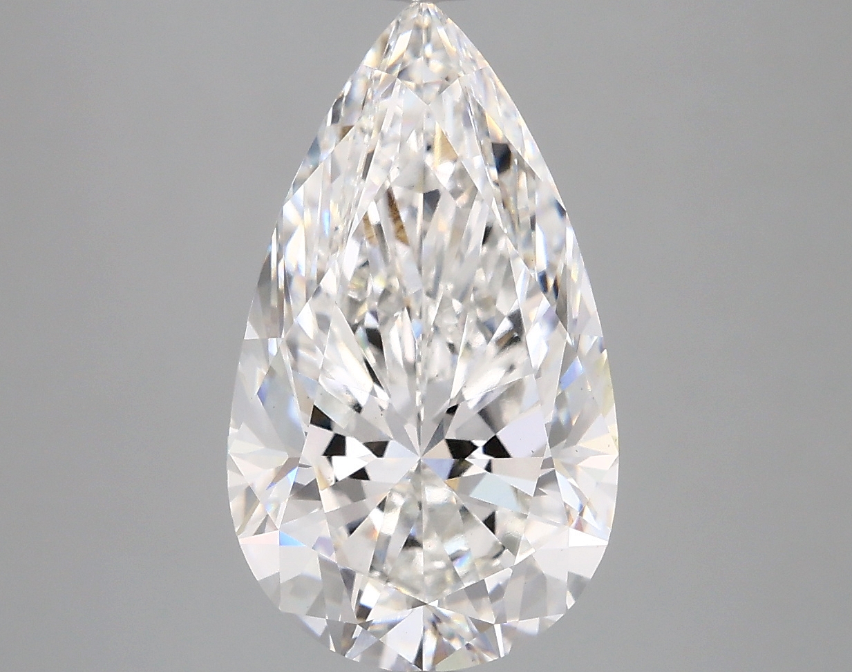 4.08 CT Pear Diamond