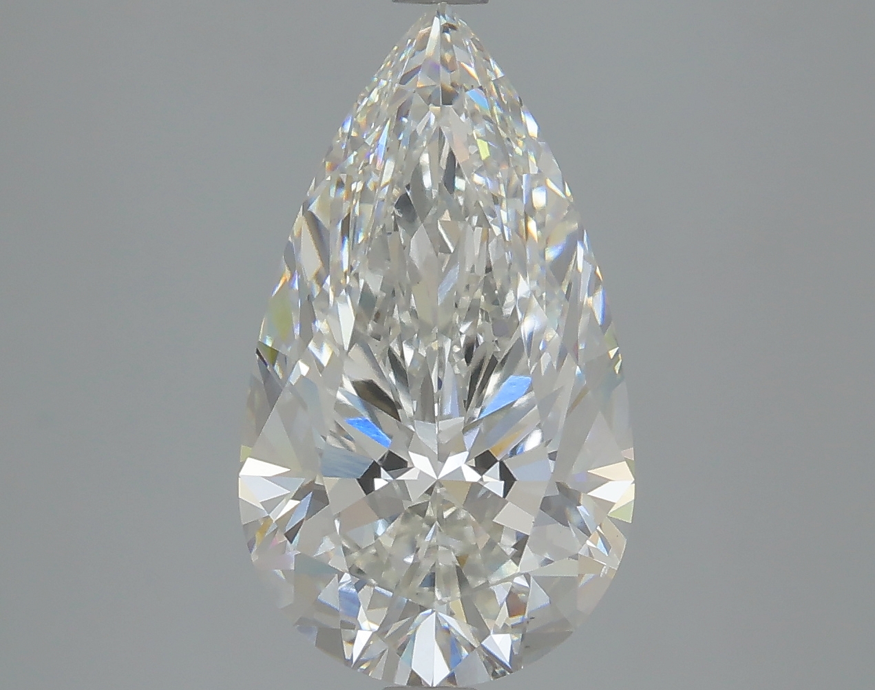 4.09 CT Pear Diamond