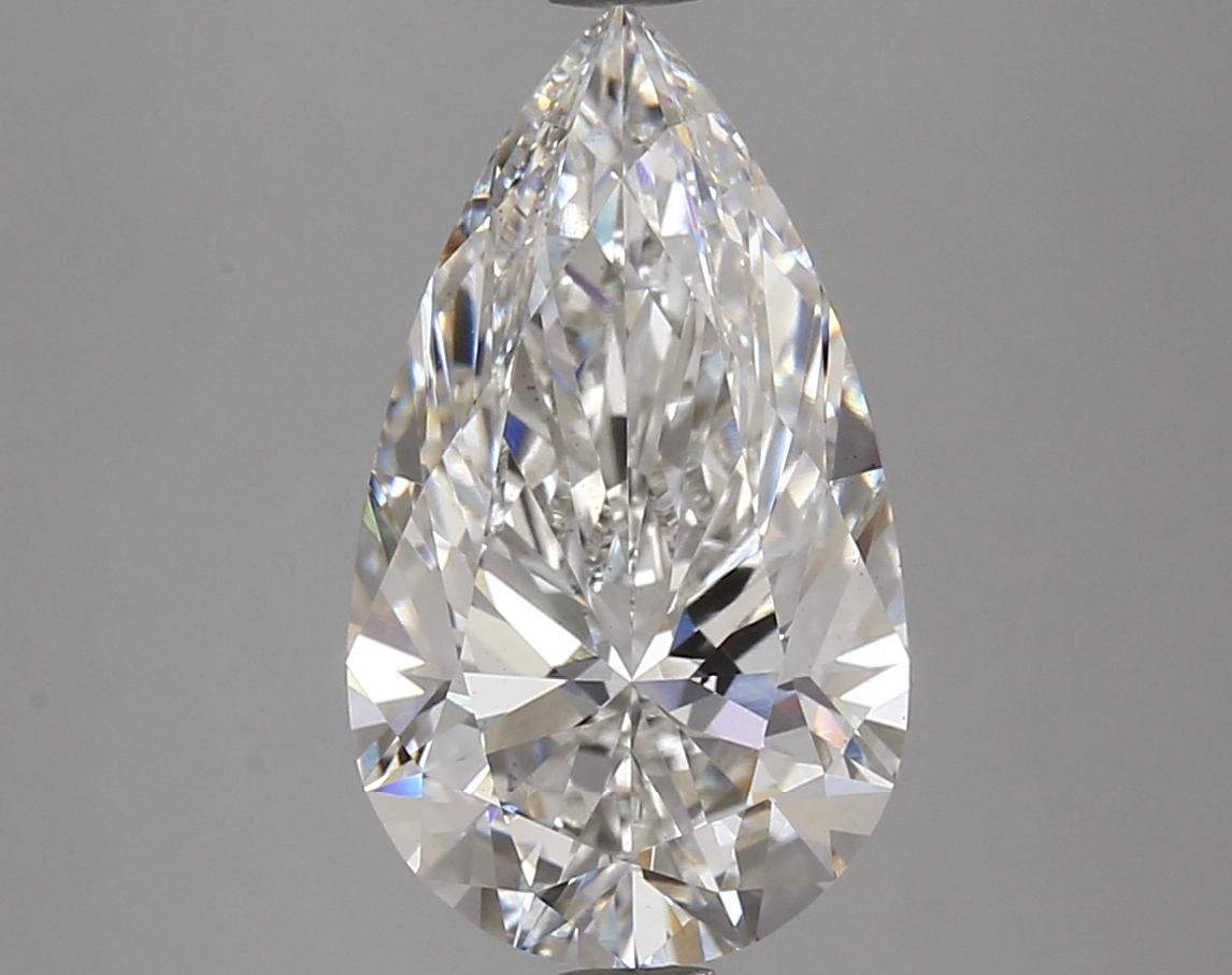 4.09 CT Pear Diamond