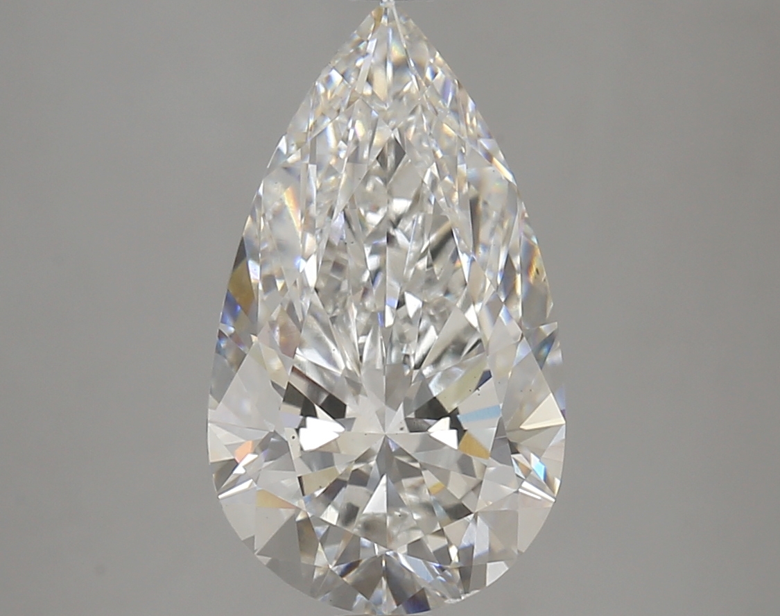 4.09 CT Pear Diamond