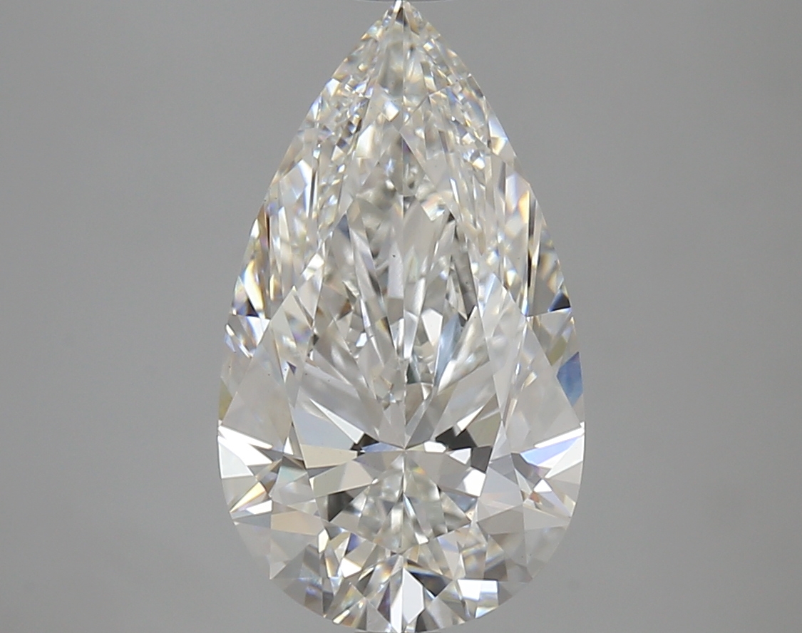 4.08 CT Pear Diamond