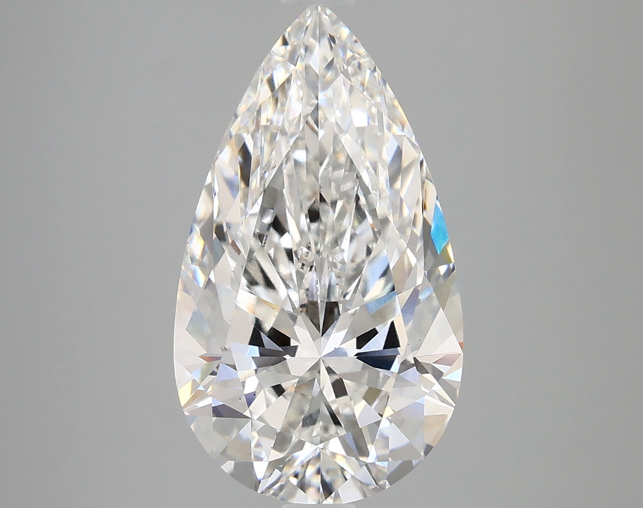 4.38 CT Pear Diamond
