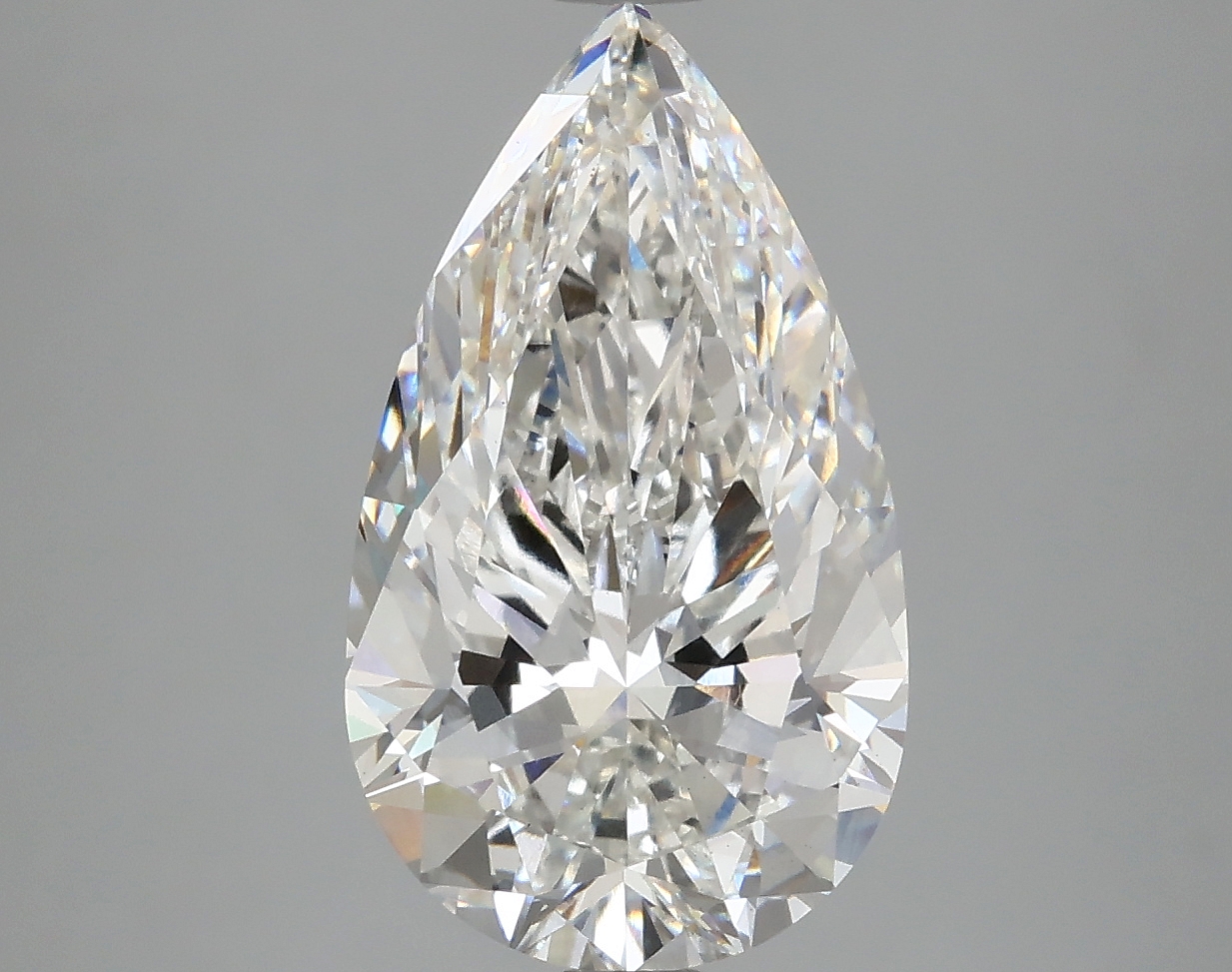 4.08 CT Pear Diamond