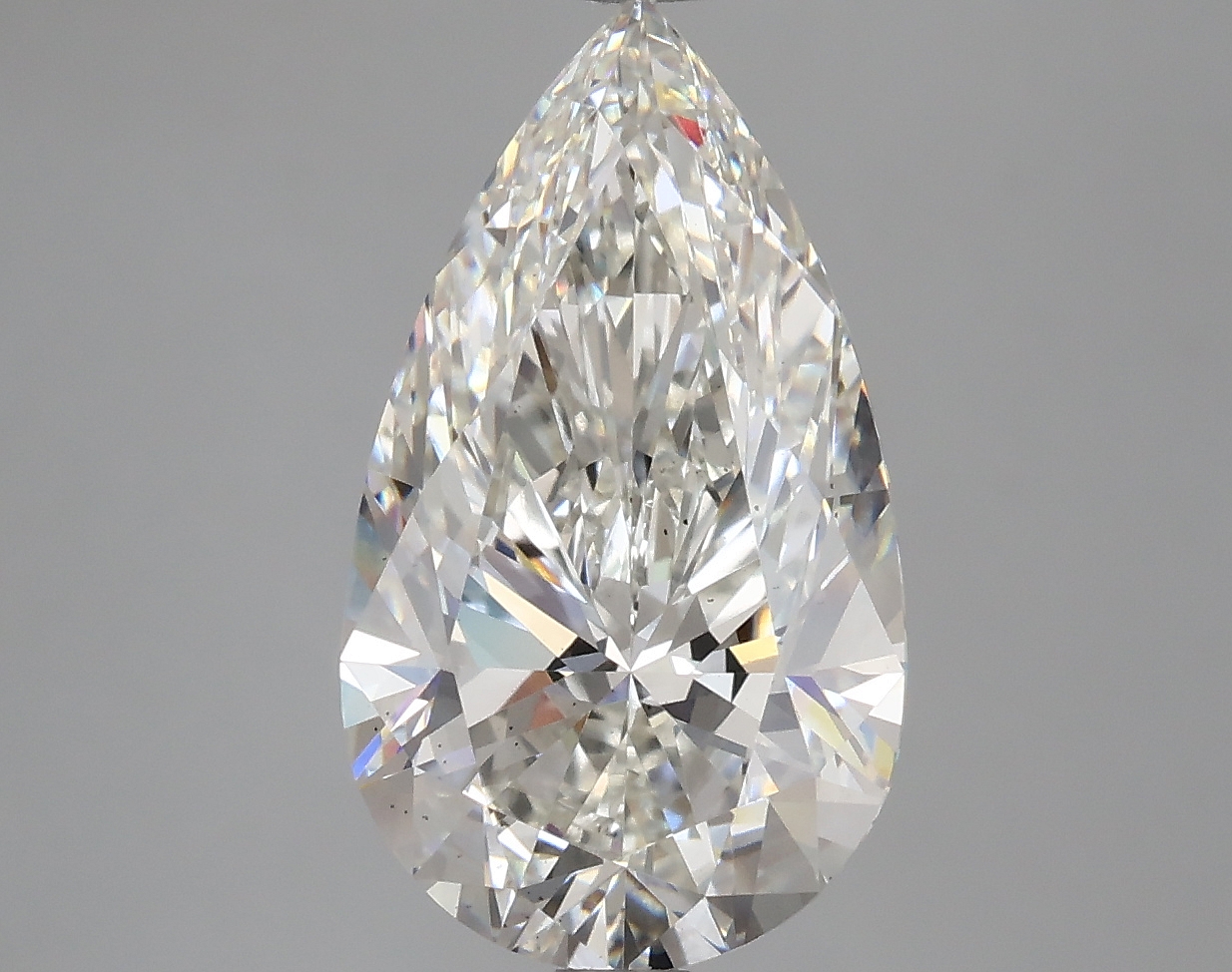4.09 CT Pear Diamond