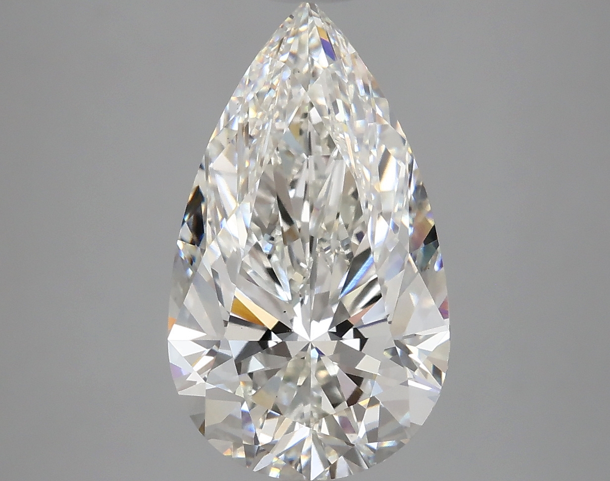 4.08 CT Pear Diamond