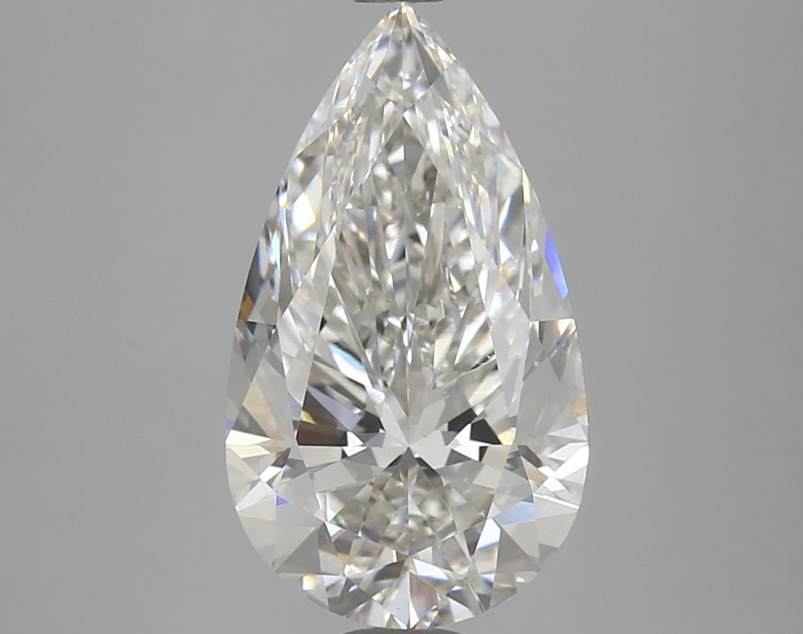 4.08 CT Pear Diamond