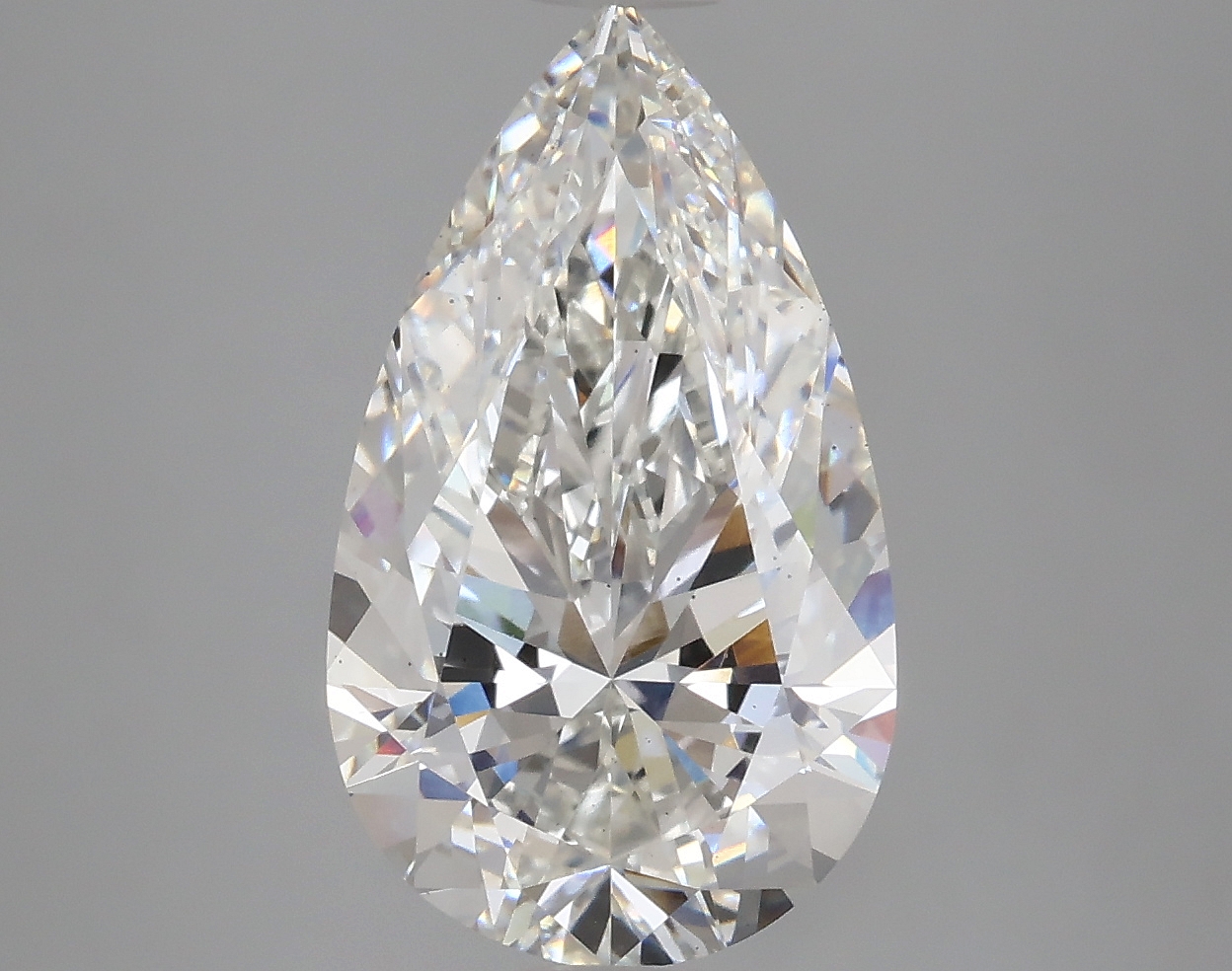 4.09 CT Pear Diamond