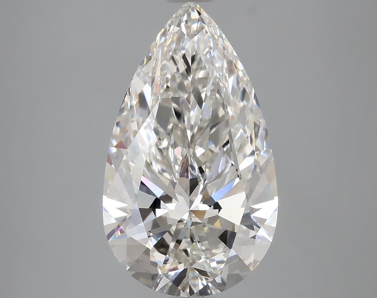 4.07 CT Pear Diamond