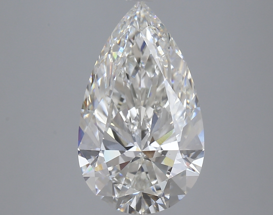 4.10 CT Pear Diamond