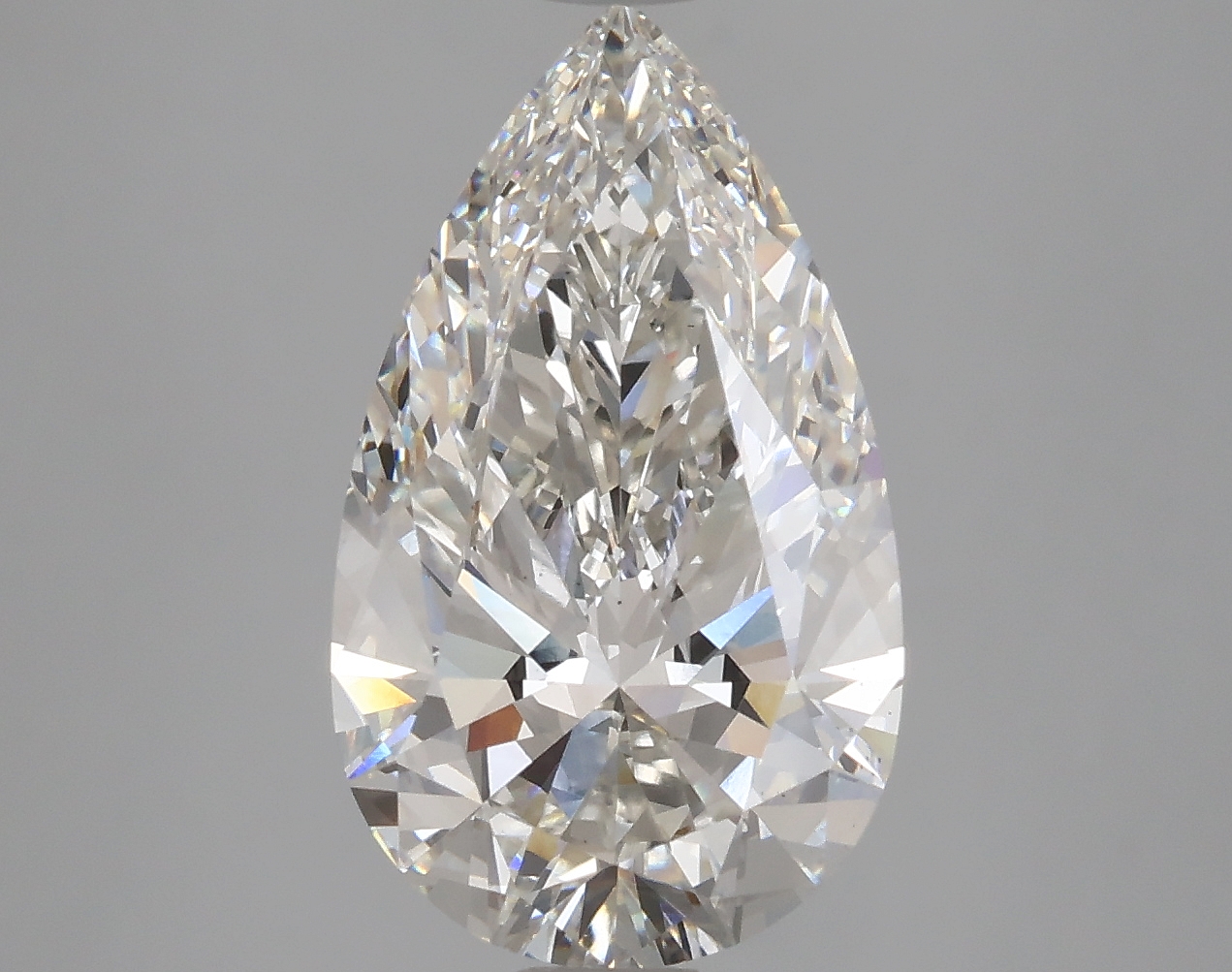 4.09 CT Pear Diamond