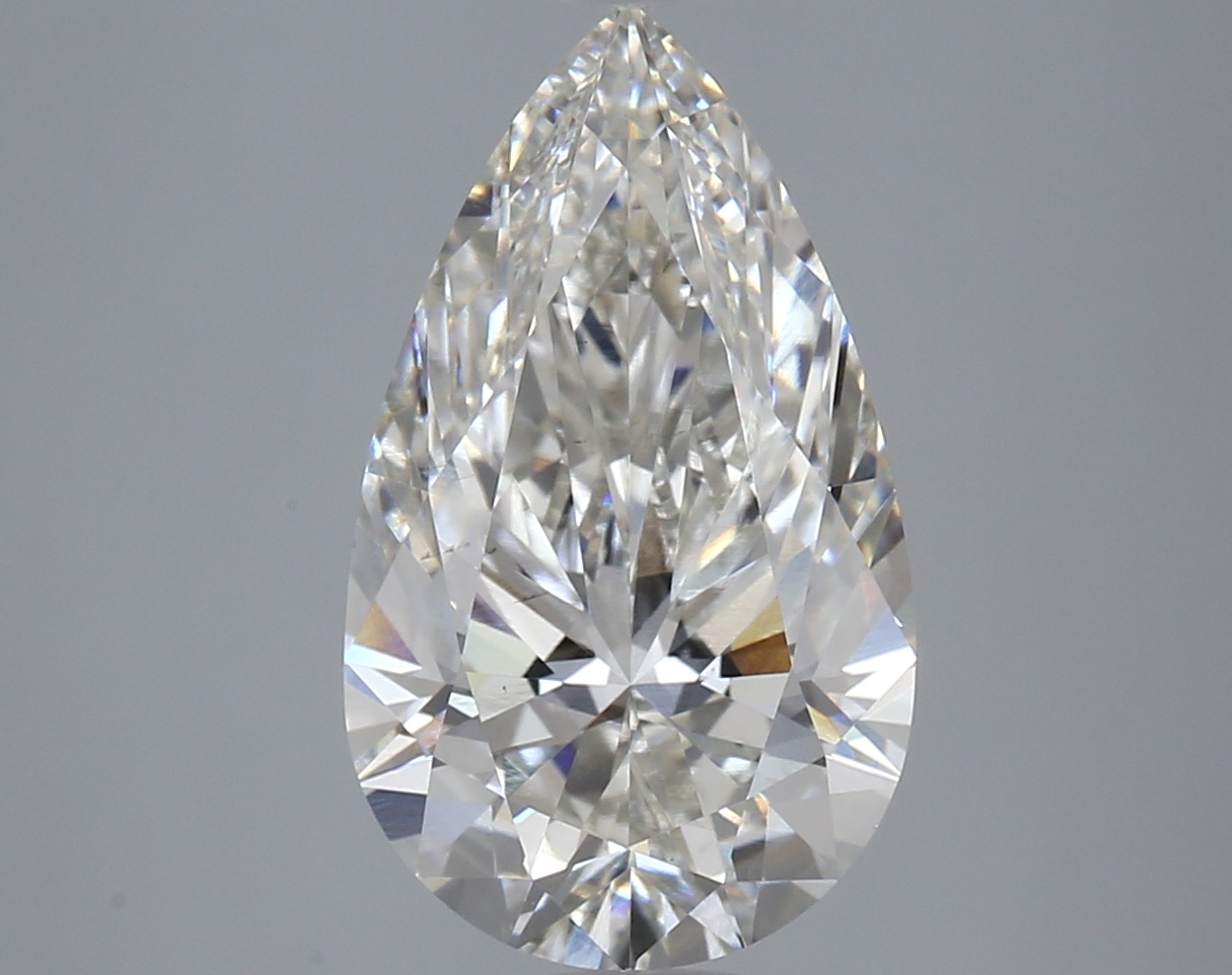 4.07 CT Pear Diamond