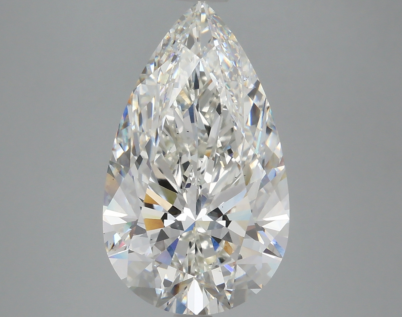 4.64 CT Pear Diamond