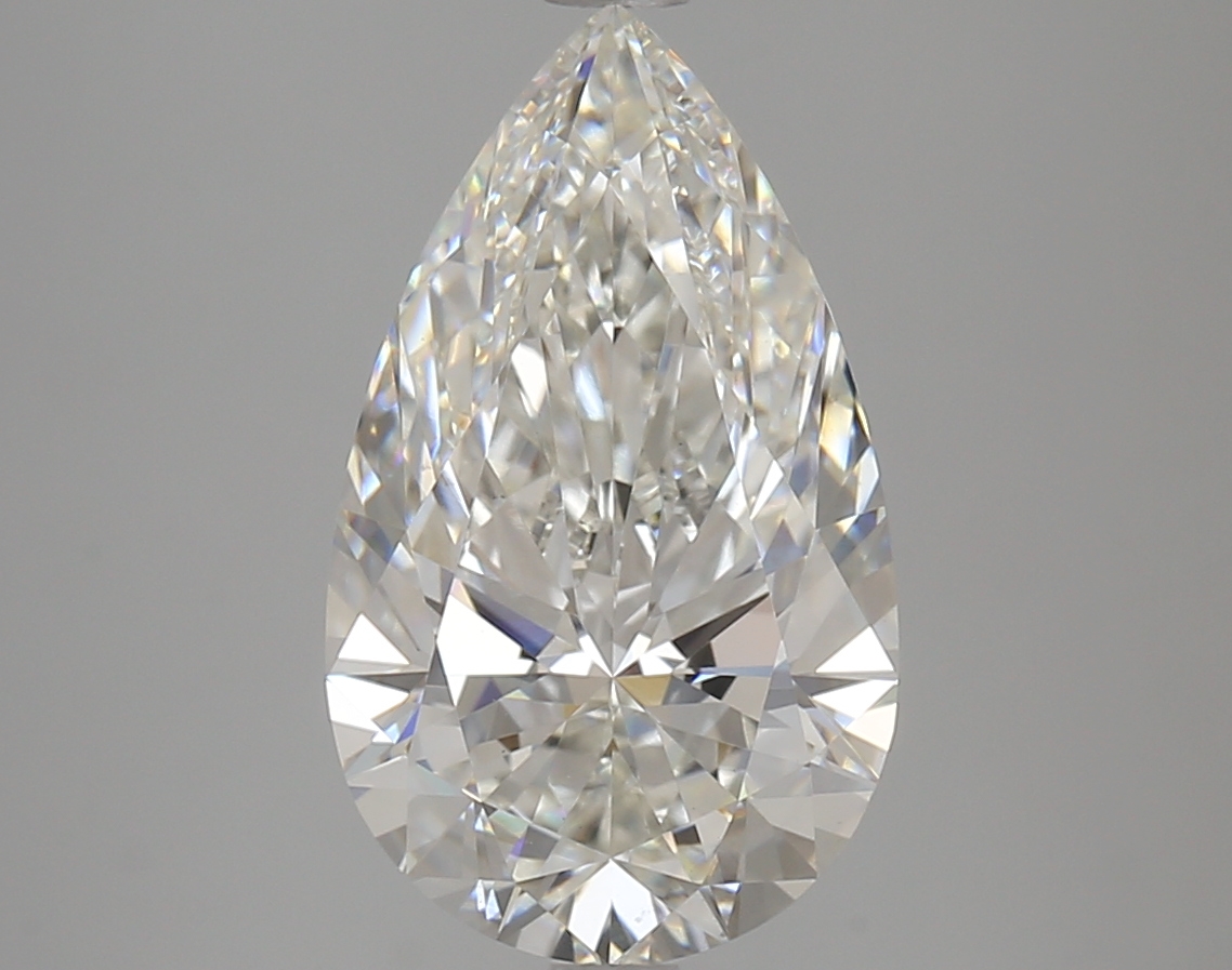 4.18 CT Pear Diamond