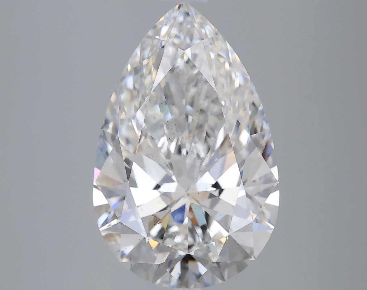 4.08 CT Pear Diamond