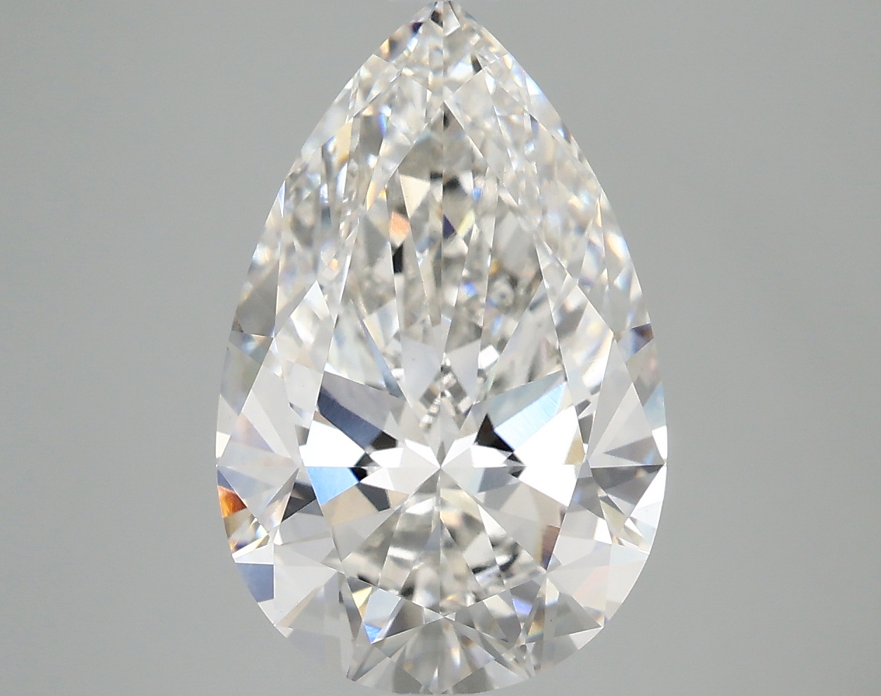 4.86 CT Pear Diamond