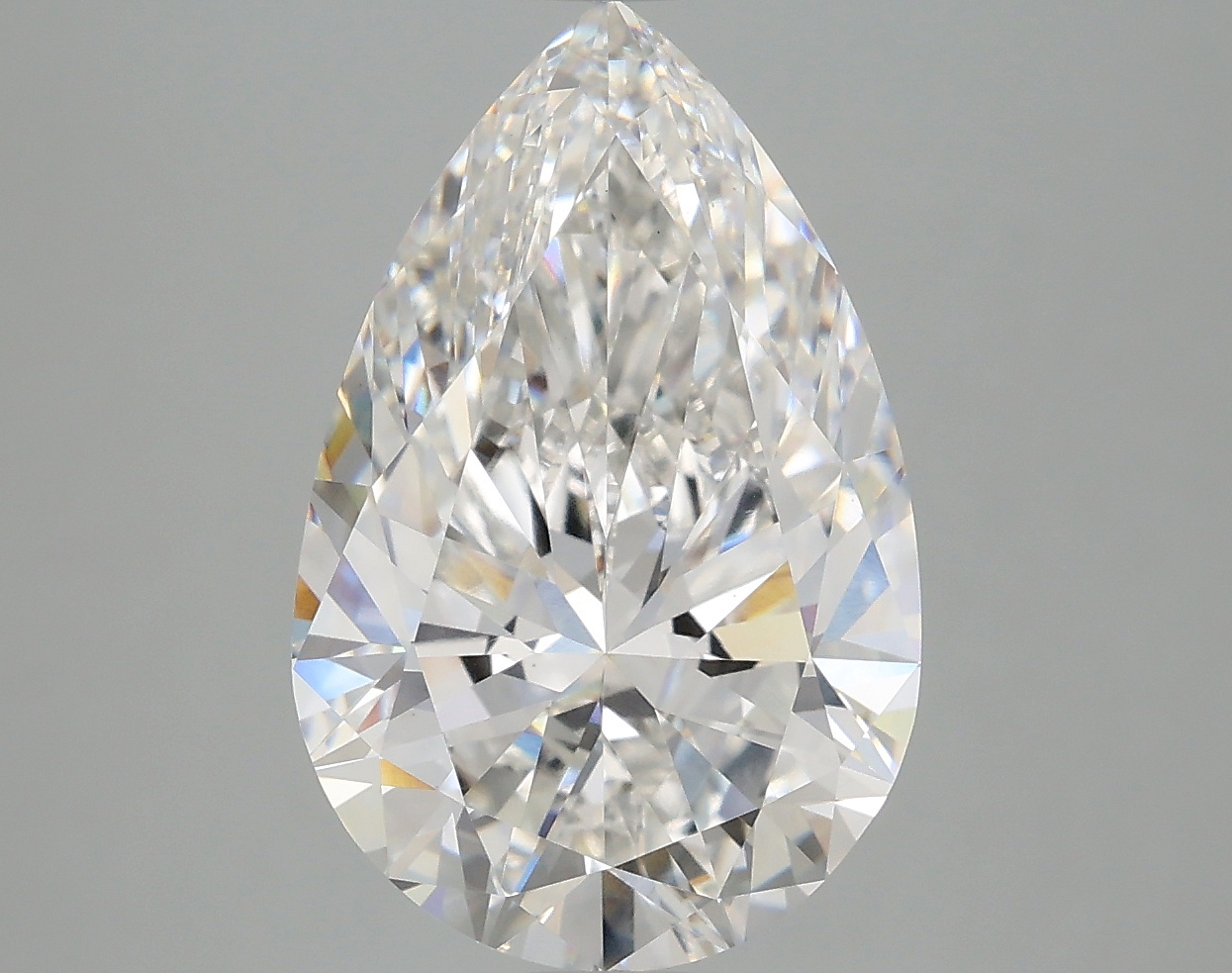 4.91 CT Pear Diamond