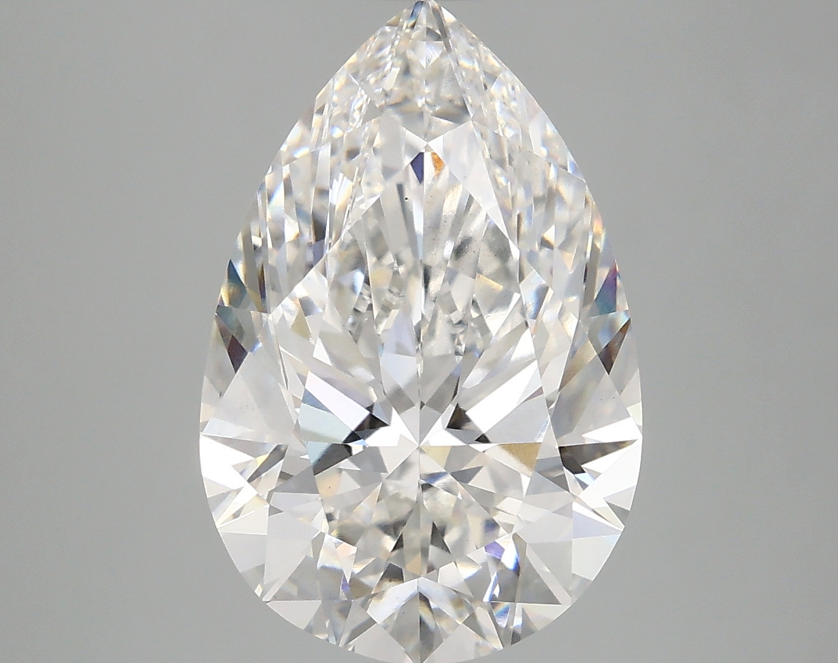 4.86 CT Pear Diamond