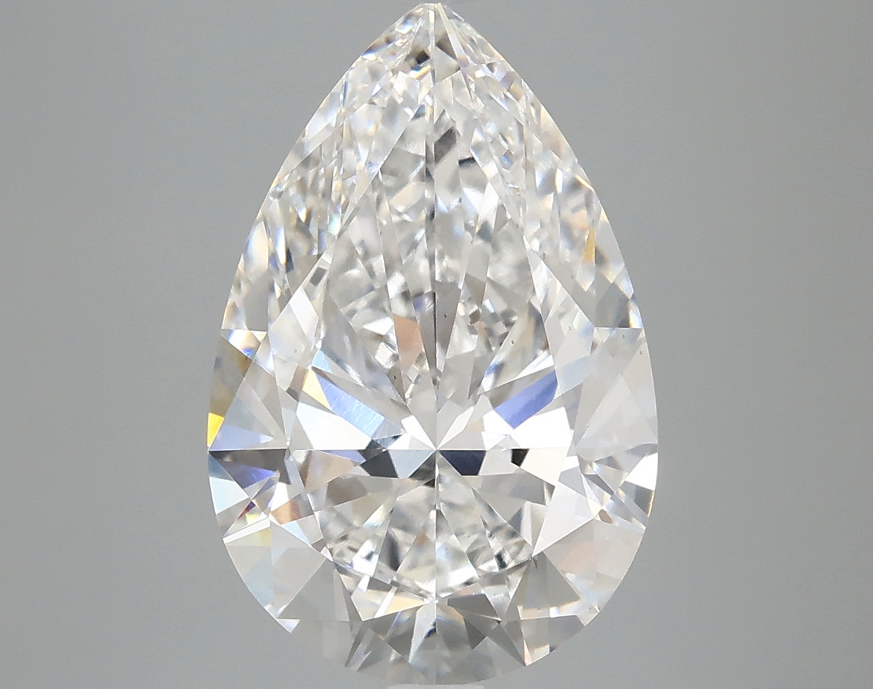 4.91 CT Pear Diamond