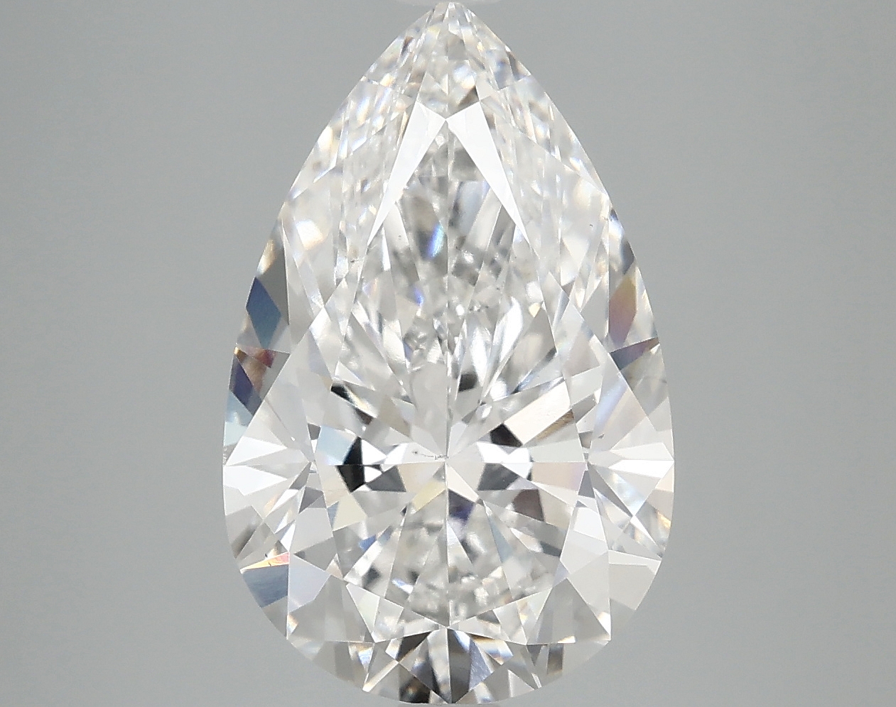 4.96 CT Pear Diamond